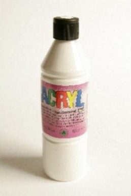 Acryl blank  500 ml   prim. hvid