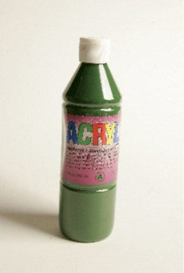 Acryl blank  500 ml    mørk grøn