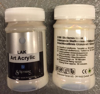 Art Acryllic  klar lak  halvblank  100 ml