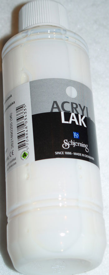 Art Acryllic klarlak halvblank  250 ml