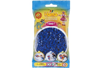 Hama perler 1000 stk blå