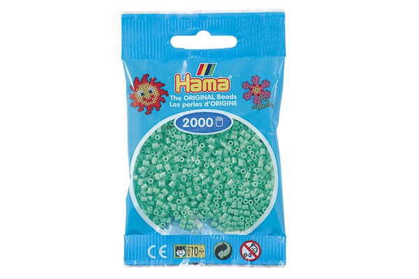 Hama m perler mini 2000stk L grøn