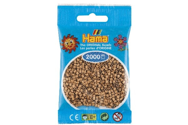 Hama perler mini 2000stk lys nougat