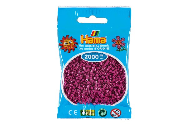 Hama perler mini 2000stk blomme