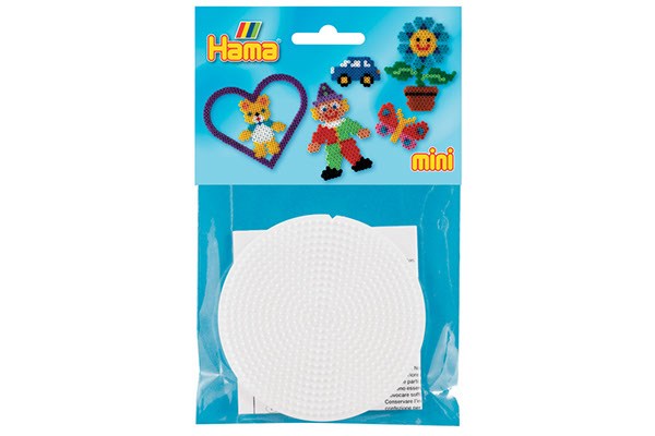 Hama 2 stk stiftplader mini 8cm rund