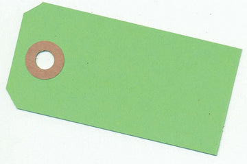 Manillamærker lime grøn 40x80 mm 10 stk