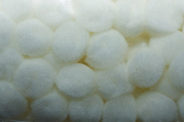 Pom pom 10mm hvide